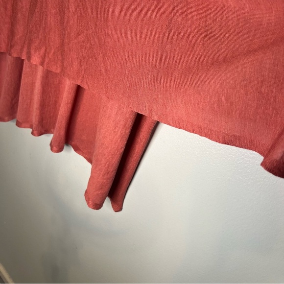 Eileen Fisher Womens Silk Linen Kimono Top High Low Boho Lightweight Vacation - Picture 4 of 8